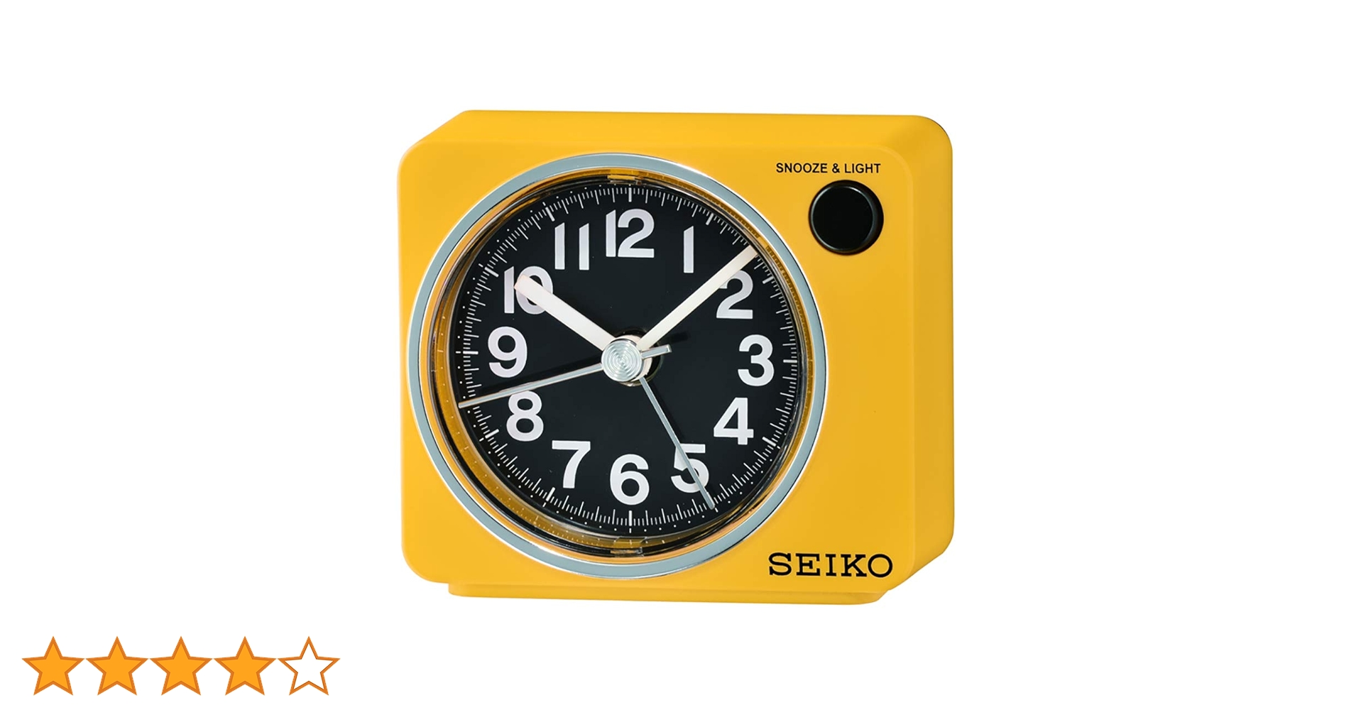 SEIKO BC415Y 目覚まし時計 Amazon.co.jp: セイコークロック(Seiko Clock) 置き時計 黄 本体